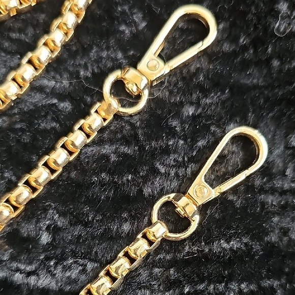 Bag Chain Snake Coil Style Gold - Picture 3 of 4